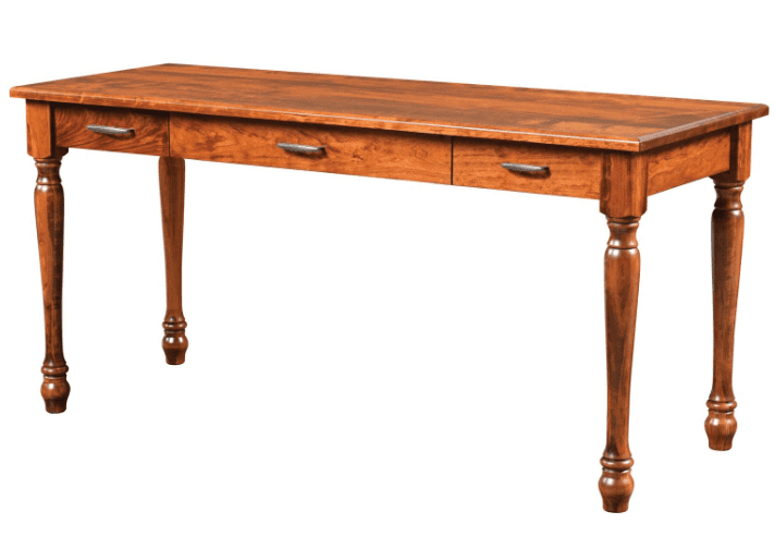 Finley writing desk with three drawers