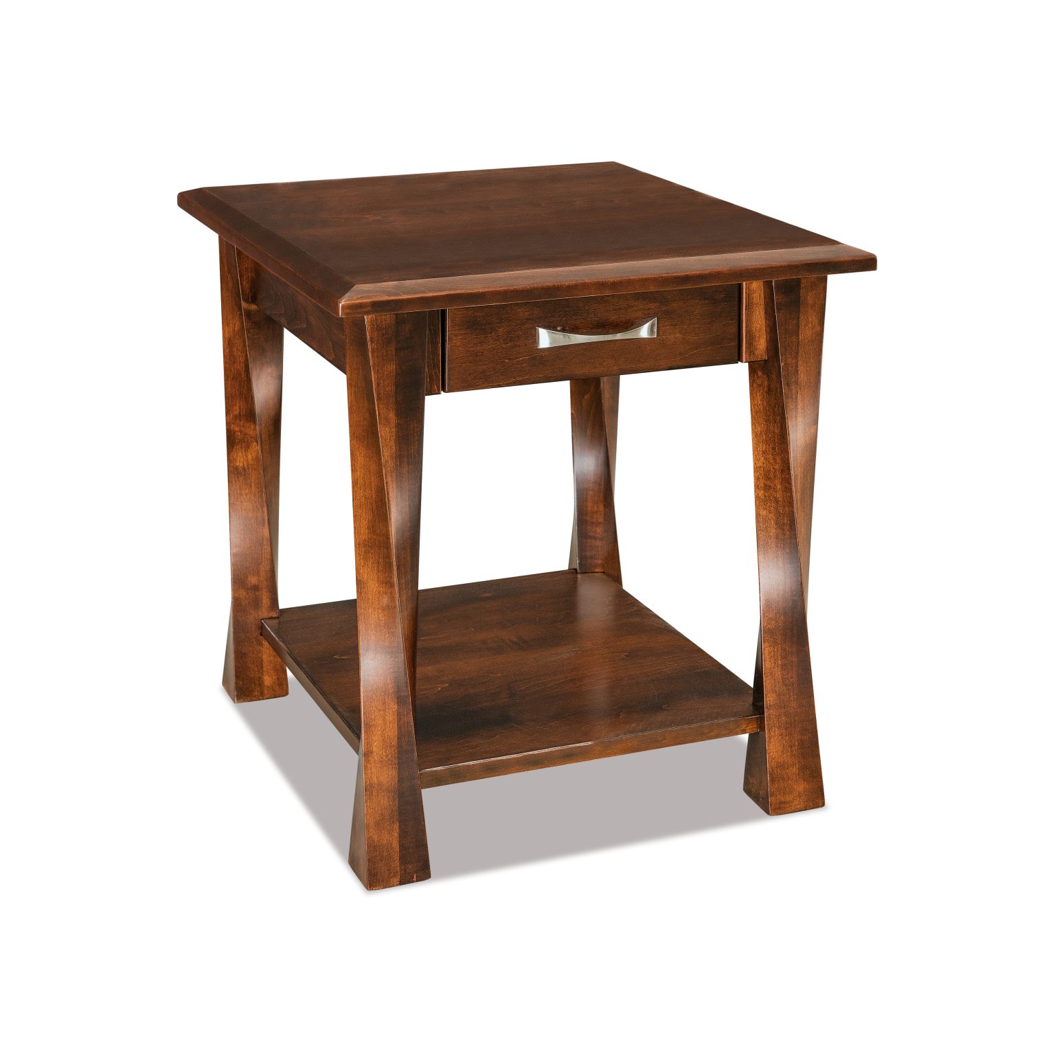 Lexington Arc End Table with Drawer - Kings Impressions